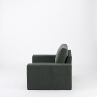 KUUM  Sofa 1 seater Double arm - Full Cover / クーム ソファ