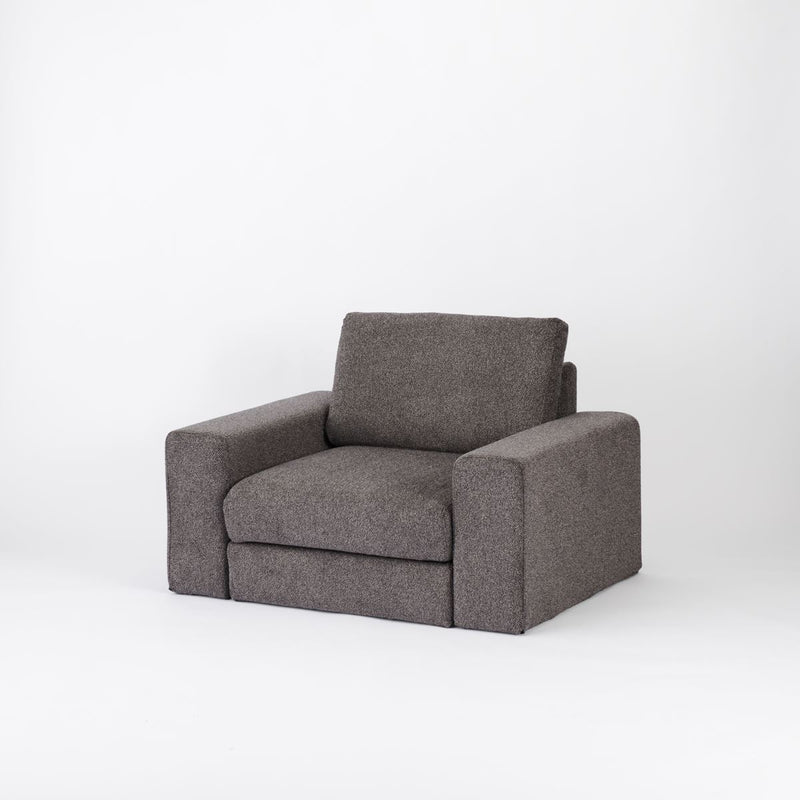 KUUM  Sofa 1 seater Double arm - Full Cover / クーム ソファ