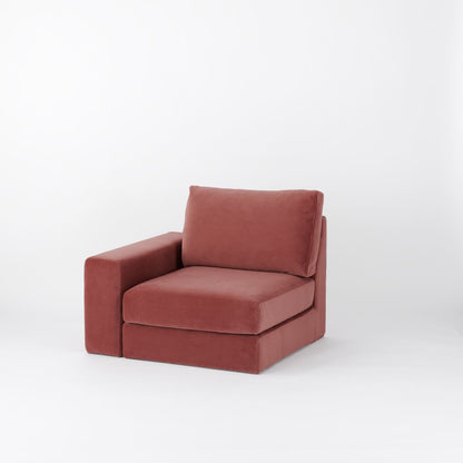 KUUM  Sofa 1 seater One arm - Full Cover / クーム ソファ