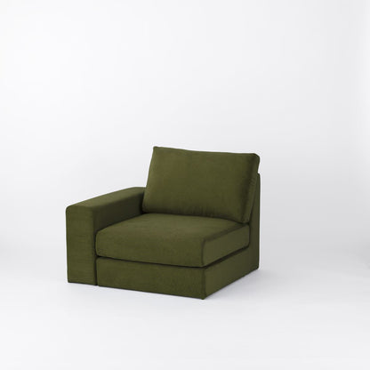 KUUM  Sofa 1 seater One arm - Full Cover / クーム ソファ