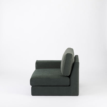 KUUM  Sofa 1 seater One arm - Full Cover / クーム ソファ