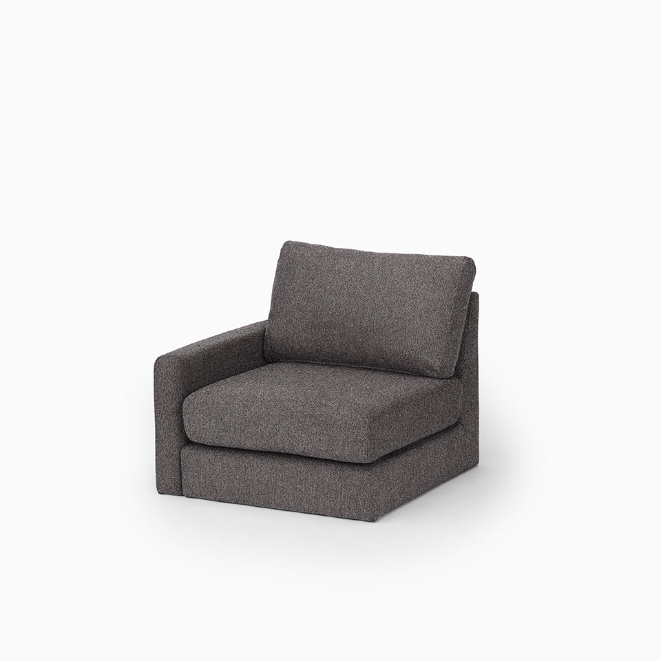 KUUM  Sofa 1 seater One arm - Full Cover / クーム ソファ