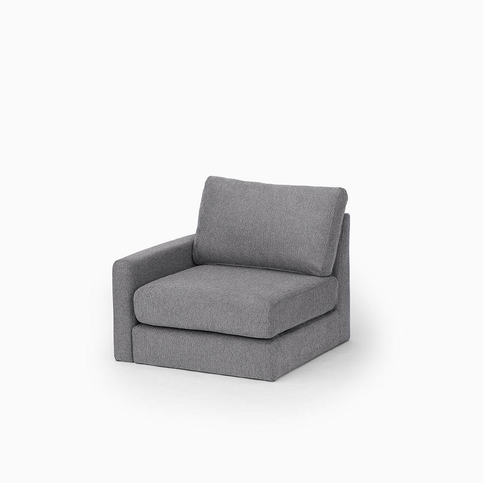KUUM  Sofa 1 seater One arm - Full Cover / クーム ソファ