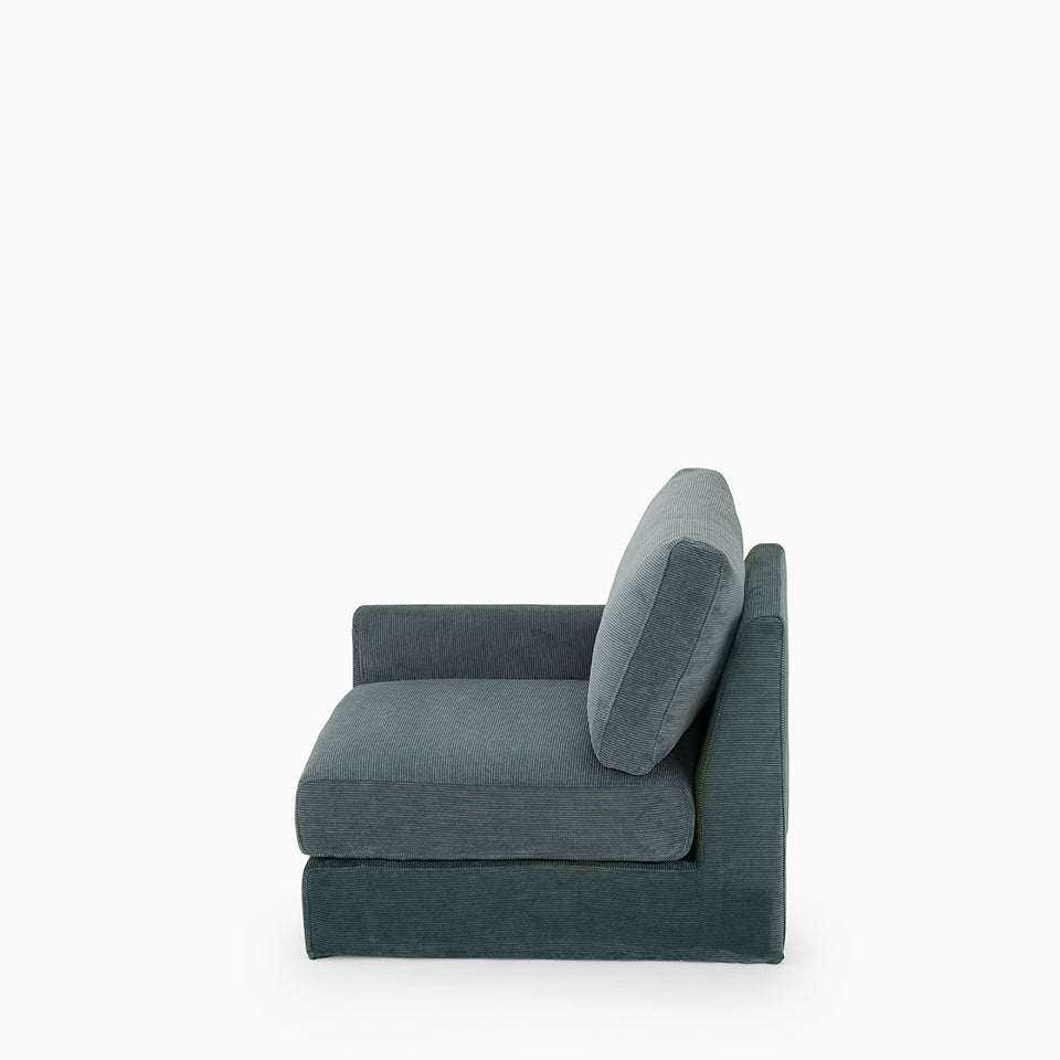KUUM  Sofa 1 seater One arm - Full Cover / クーム ソファ