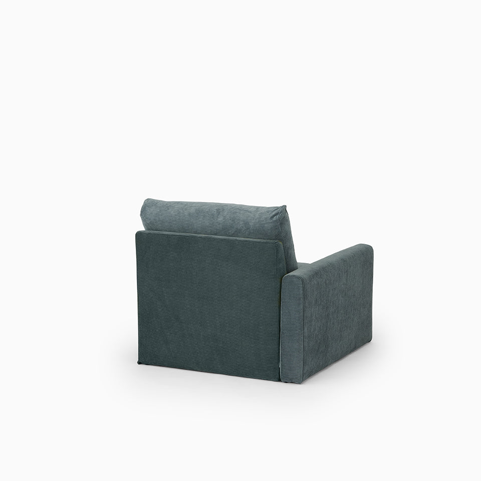 KUUM  Sofa 1 seater One arm - Full Cover / クーム ソファ