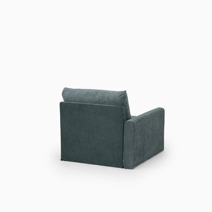 KUUM  Sofa 1 seater One arm - Full Cover / クーム ソファ