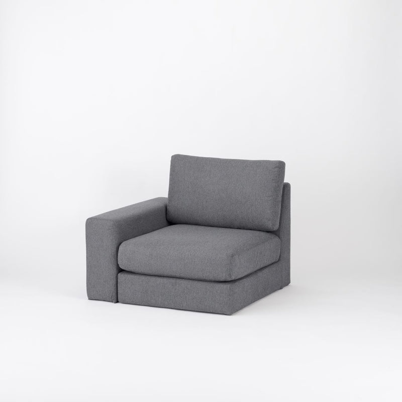 KUUM  Sofa 1 seater One arm - Full Cover / クーム ソファ