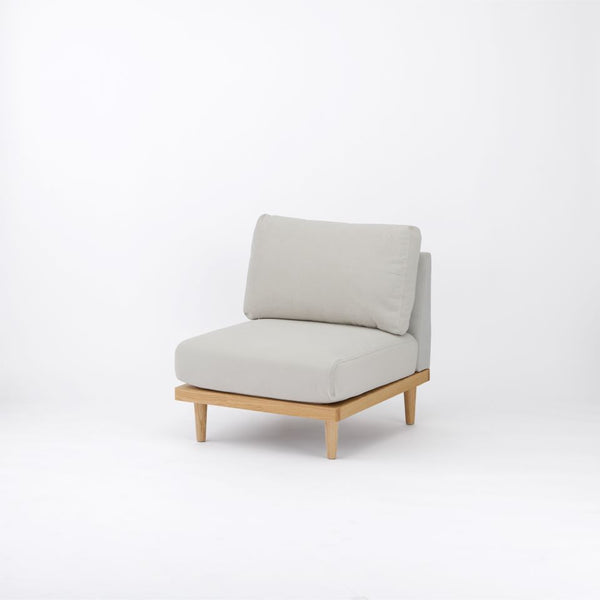KUUM FlexCrio ソファ 1人掛け 幅70cm | ナチュラル