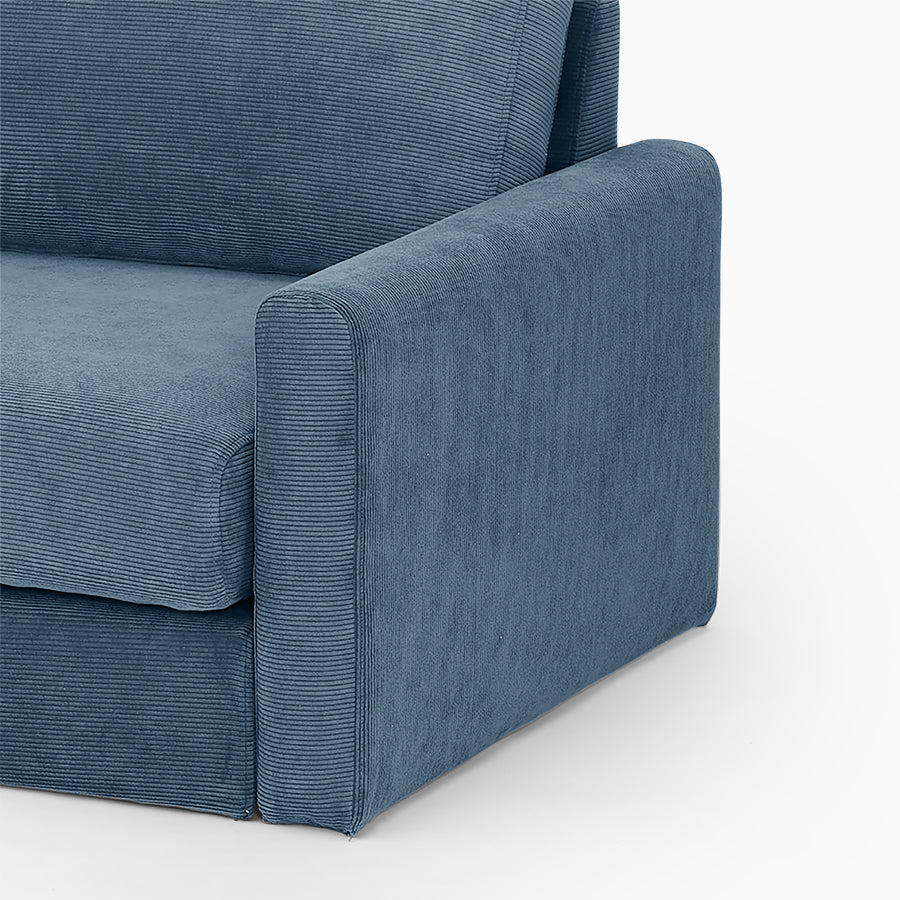 KUUM フルカバーソファ 1人掛け 幅90cm | 両肘スリムタイプ