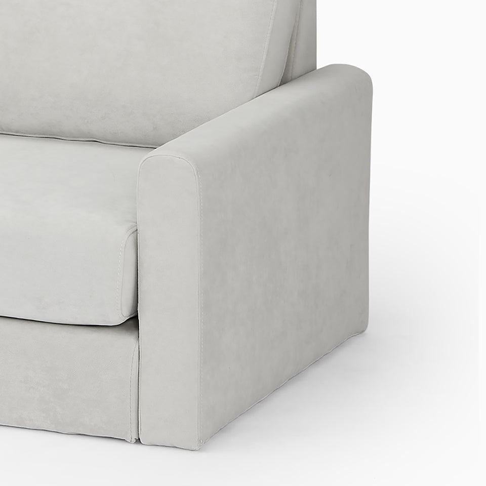 KUUM ソファ 二人掛け 幅160cm | 両肘スリムタイプ・フルカバーソファ