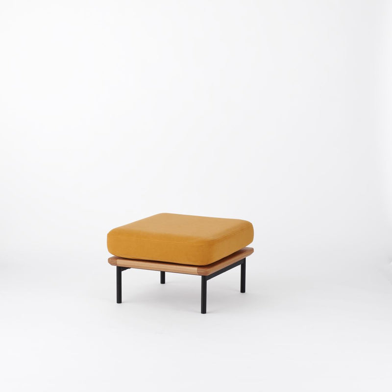 KUUM  Sofa Ottoman - Steel Frame/Natural / クーム ソファ オットマン