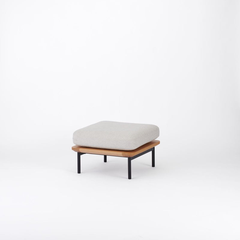 KUUM  Sofa Ottoman - Steel Frame/Natural / クーム ソファ オットマン