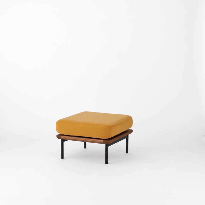 KUUM  Sofa Ottoman - Steel Frame/Brown / クーム ソファ オットマン