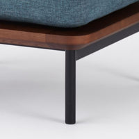 KUUM  Sofa Ottoman - Steel Frame/Brown / クーム ソファ オットマン