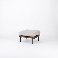 KUUM  Sofa Ottoman - Steel Frame/Brown / クーム ソファ オットマン