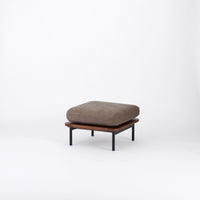 KUUM  Sofa Ottoman - Steel Frame/Brown / クーム ソファ オットマン