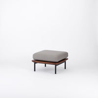 KUUM  Sofa Ottoman - Steel Frame/Brown / クーム ソファ オットマン