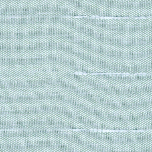 【サンプル】Luminous Border Stripe  Light Blue | カーテン