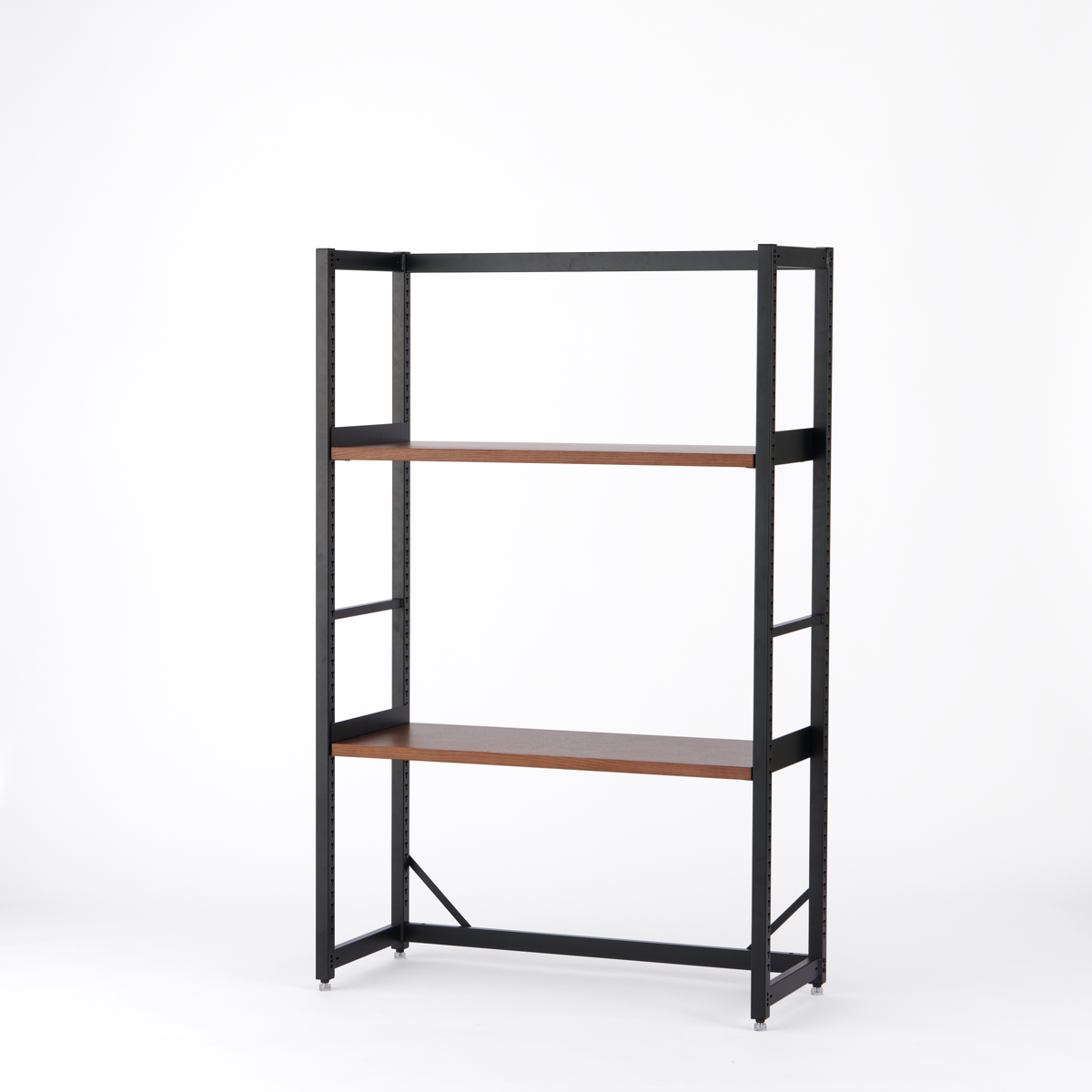 【テスト】 KUUM Shelf  Black - H1500 棚板2段 set