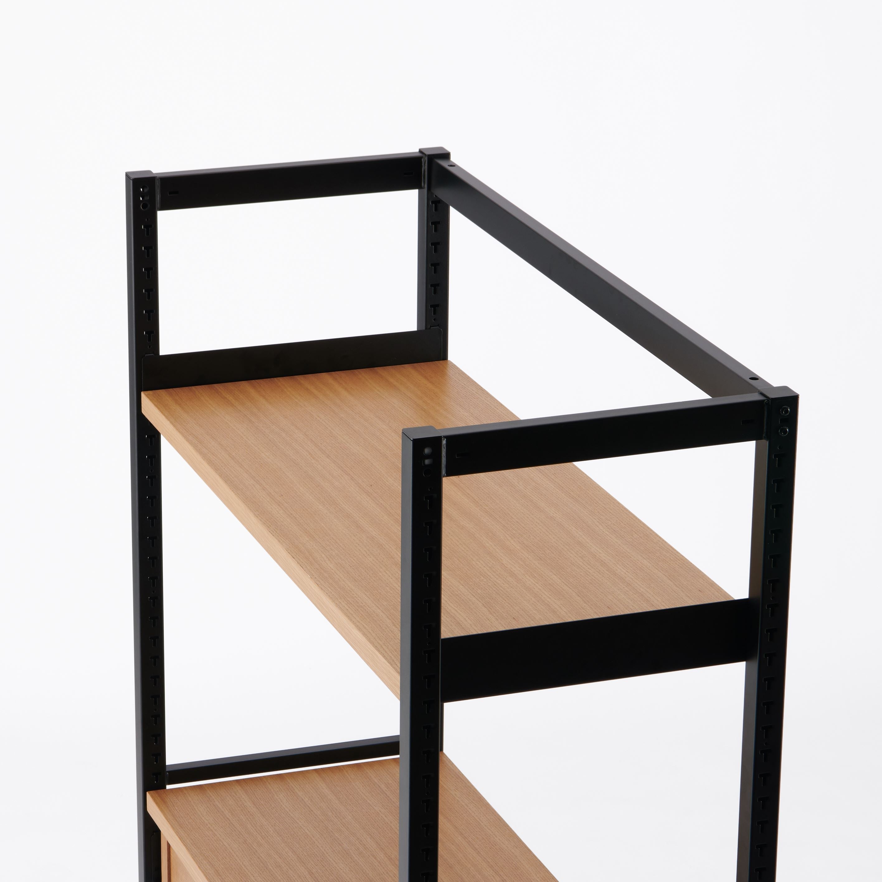 KUUM Shelf  Black - H1500 棚板/デスク棚 set / クーム  シェルフ