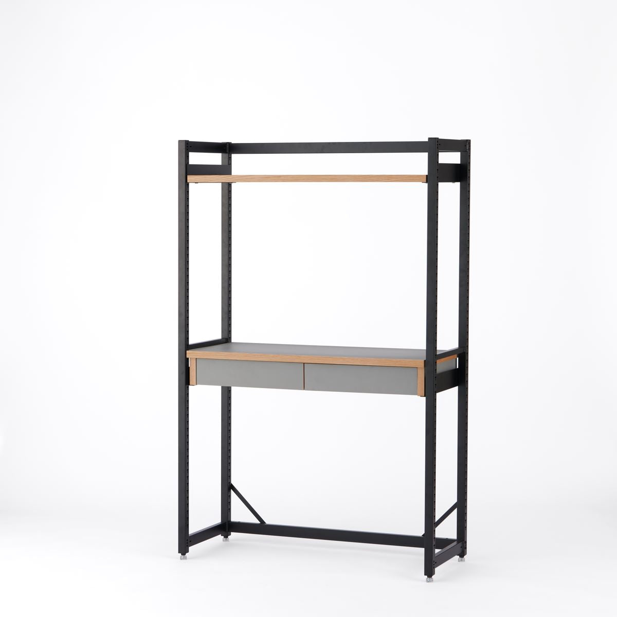 KUUM Shelf  Black - H1500 棚板/デスク棚 set / クーム  シェルフ