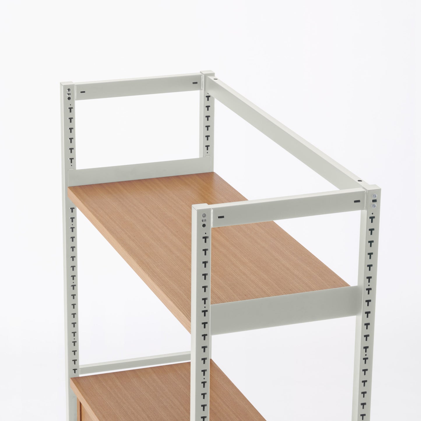 KUUM Shelf  Gray White - H1500 棚板/デスク棚 set / クーム  シェルフ