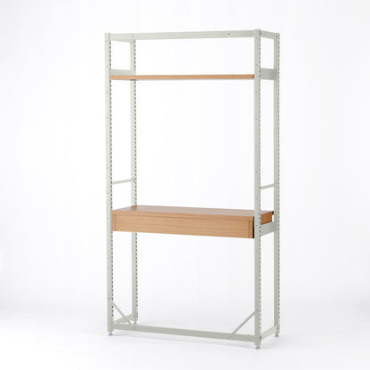 KUUM Shelf  Gray White - H1800 棚板/デスク棚 set / クーム  シェルフ