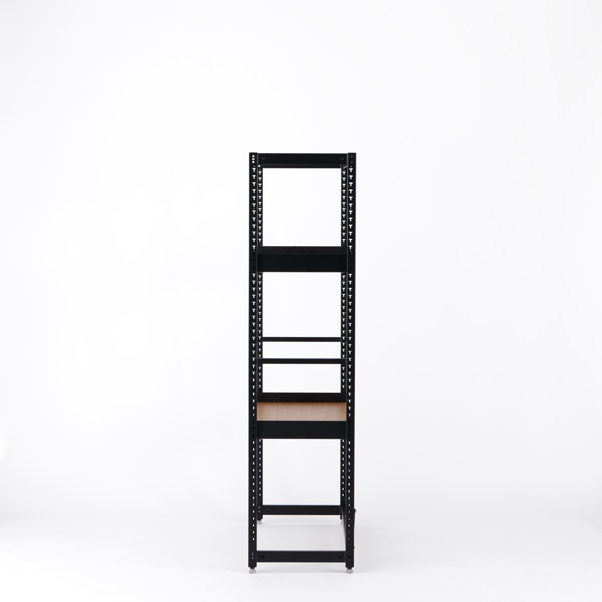 KUUM Shelf  Black - H1500 棚板2段 set / クーム  シェルフ