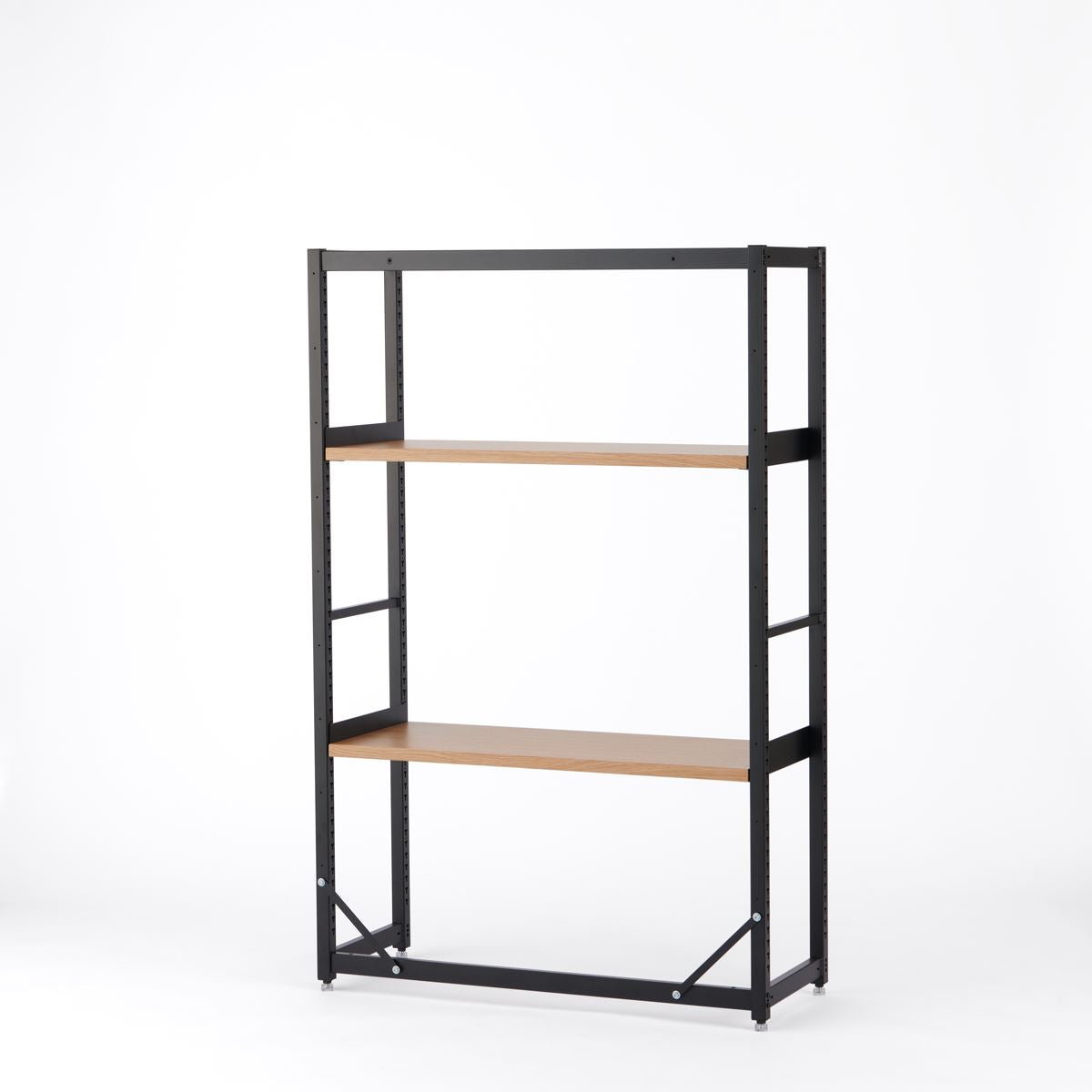 KUUM Shelf  Black - H1500 棚板2段 set / クーム  シェルフ