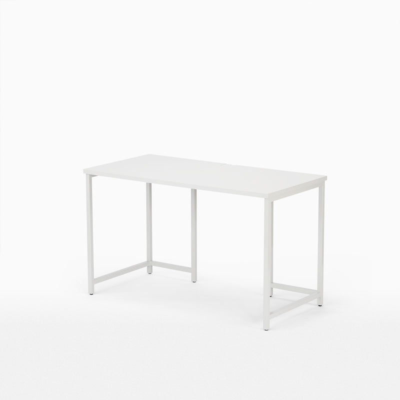 KUUM Desk Table W1200 × D600 - メラミングレーホワイト / クーム テーブル