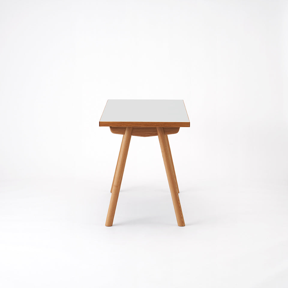 KUUM Table W1200 × D600 - メラミンホワイト / クーム テーブル