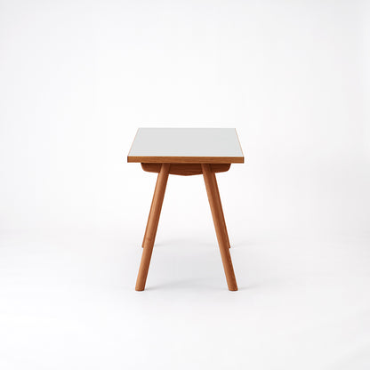 KUUM Table W1200 × D600 - メラミンホワイト / クーム テーブル