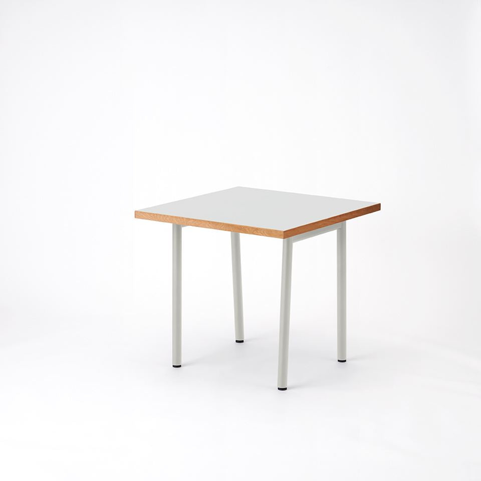 KUUM Table W800 × D800 - メラミンホワイト / クーム テーブル
