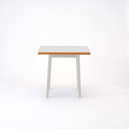 KUUM Table W800 × D800 - メラミンホワイト / クーム テーブル