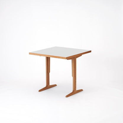 KUUM Table W800 × D800 - メラミンホワイト / クーム テーブル