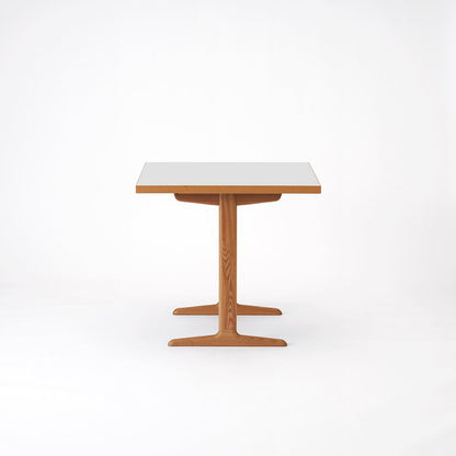 KUUM Table W800 × D800 - メラミンホワイト / クーム テーブル