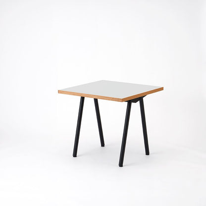 KUUM Table W800 × D800 - メラミンホワイト / クーム テーブル