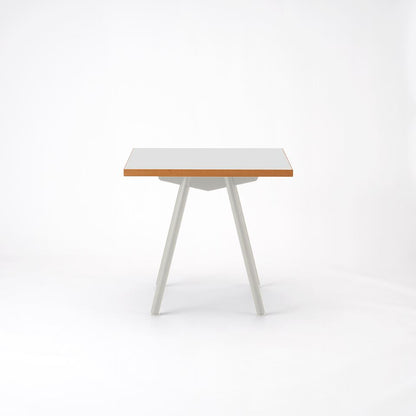 KUUM Table W800 × D800 - メラミンホワイト / クーム テーブル