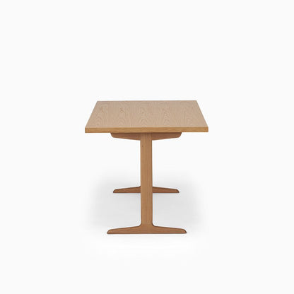 KUUM Table W1400 × D800 - オーク突板ナチュラル / クーム テーブル
