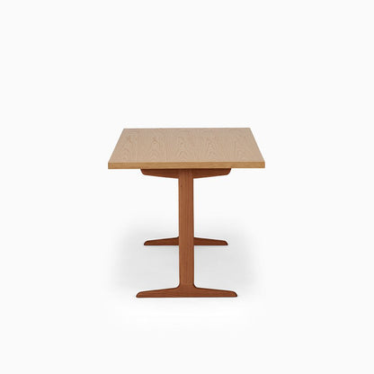 KUUM Table W1400 × D800 - オーク突板ナチュラル / クーム テーブル