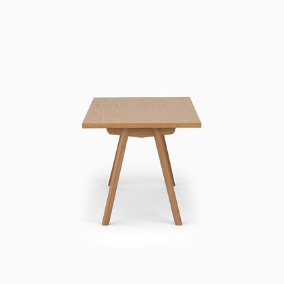 KUUM Table W1400 × D800 - オーク突板ナチュラル / クーム テーブル