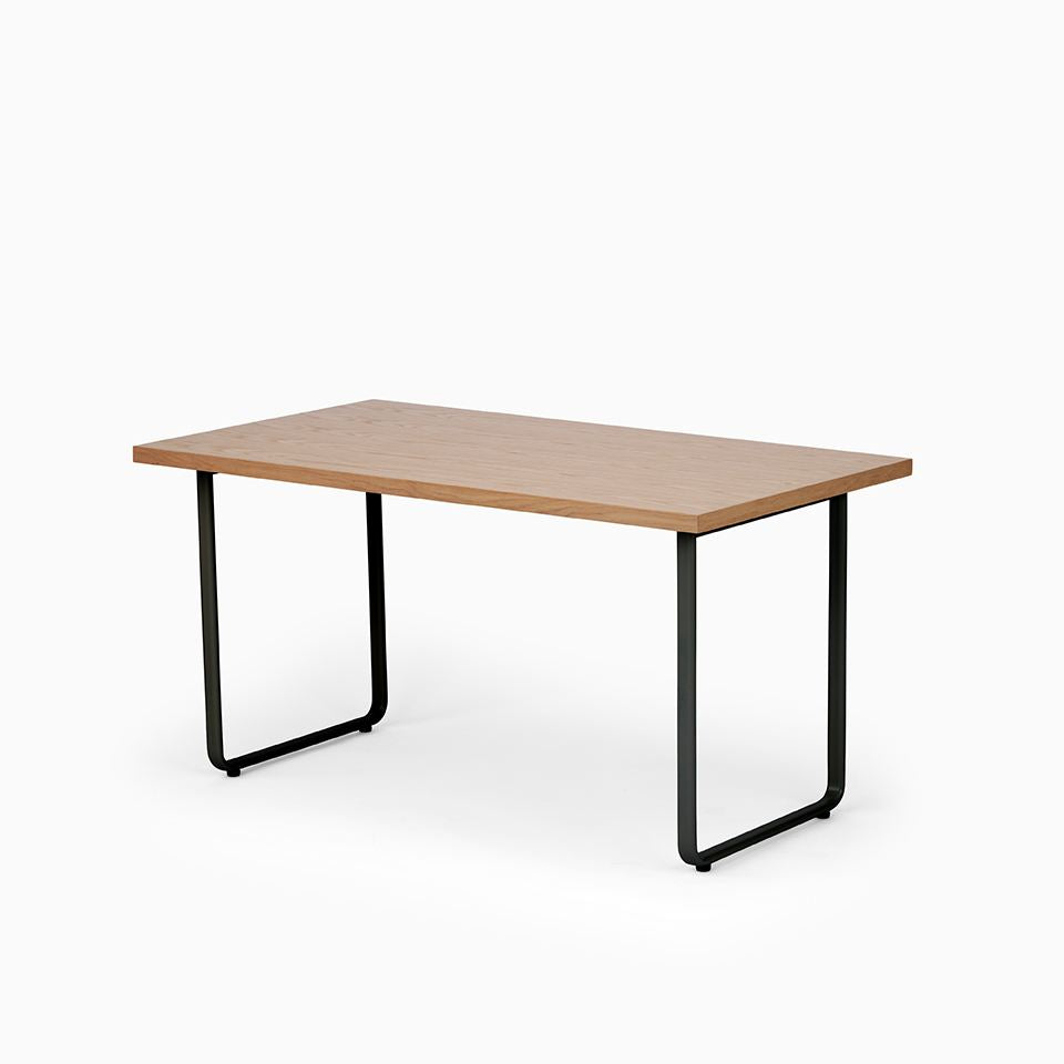 KUUM Table W1400 × D800 - オーク突板ナチュラル / クーム テーブル