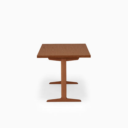 KUUM Table W1400 × D800 - オーク突板ブラウン / クーム テーブル