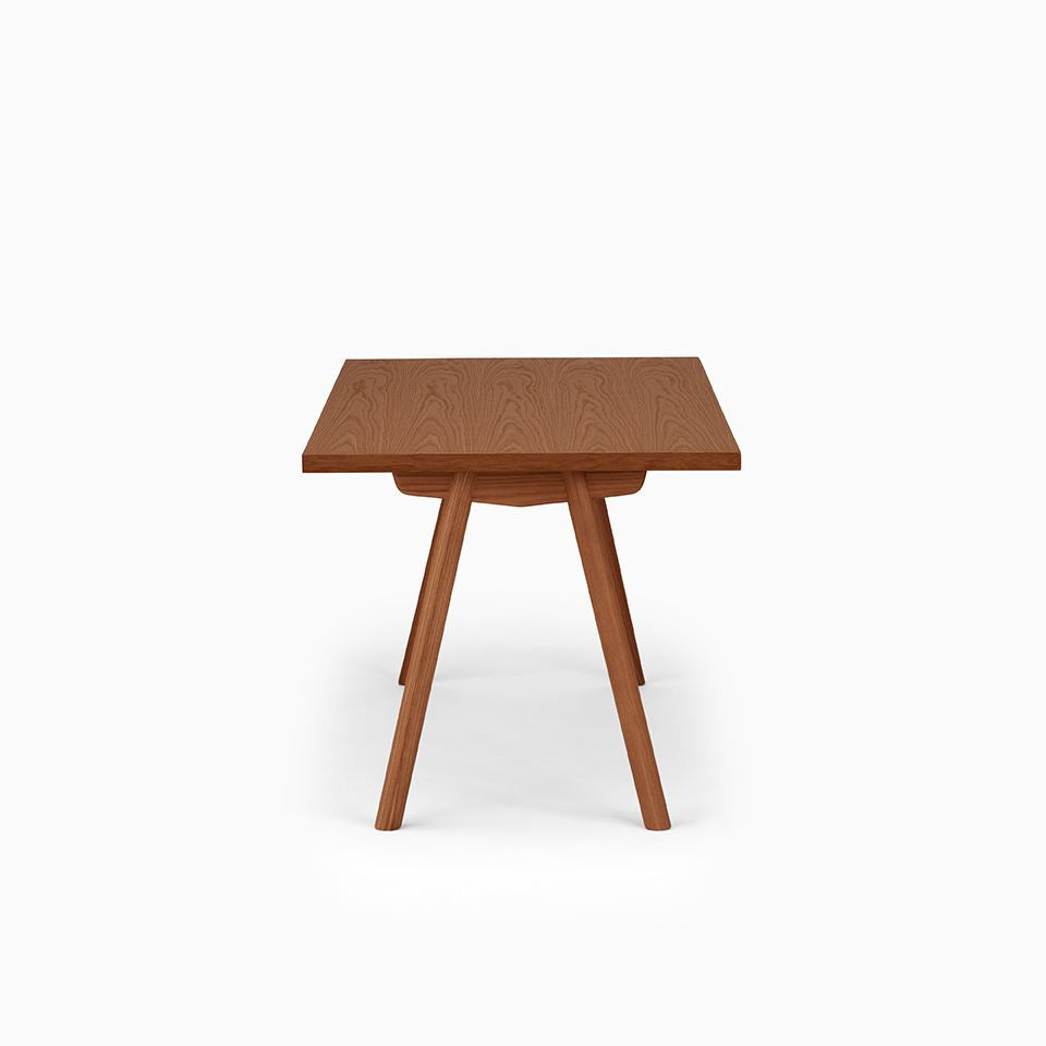 KUUM Table W1400 × D800 - オーク突板ブラウン / クーム テーブル