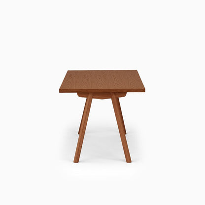 KUUM Table W1400 × D800 - オーク突板ブラウン / クーム テーブル