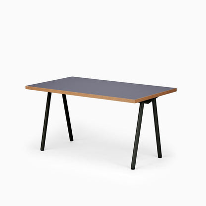 KUUM Table W1400 × D800 - メラミンネイビー / クーム テーブル