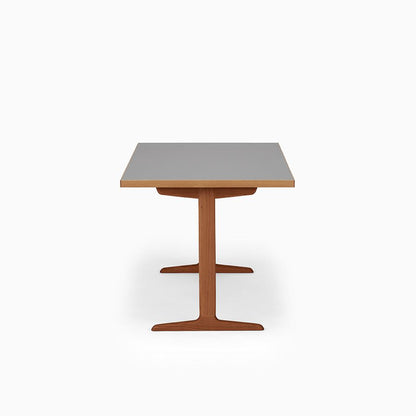 KUUM Table W1400 × D800 - メラミングレー / クーム テーブル