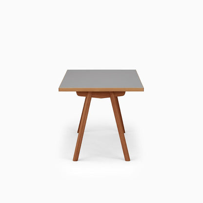KUUM Table W1400 × D800 - メラミングレー / クーム テーブル