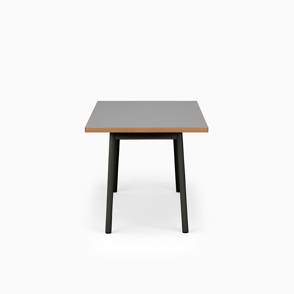 KUUM Table W1400 × D800 - メラミングレー / クーム テーブル