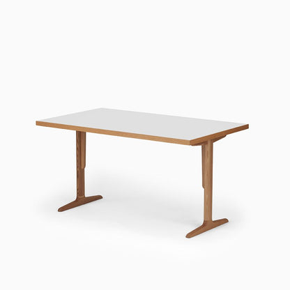 KUUM Table W1400 × D800 - メラミンホワイト / クーム テーブル